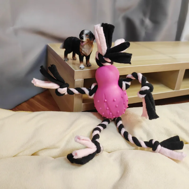 강아지 밧줄 고무 몸 Toys1